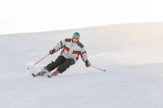 Skitechnik-Training: Carving